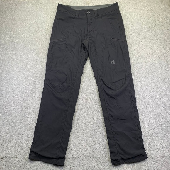 Eddie Bauer Other - Eddie Bauer Mens 34x34 First Ascent Black Nylon Spandex Lined Outdoor Pants